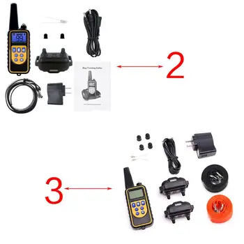 

Waterproof Electric Dog Shock Collar With Remote Control For Large 880 Yard Pet Training