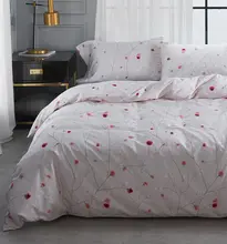 European american cute bedding sets girl,full queen king vintage lovely 60s cotton home textile bedsheet pillow case quilt cover