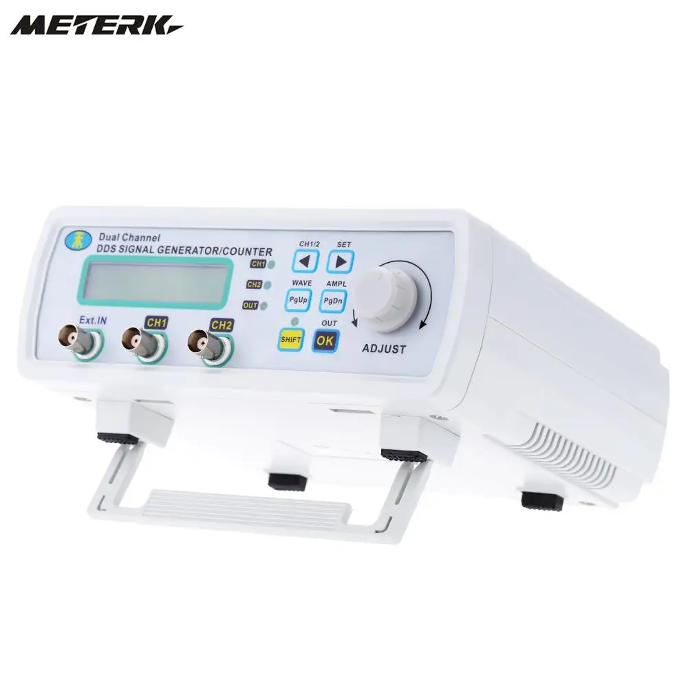 

MHS-5200A High Precision Digital DDS Dual-channel Signal Source Generator Arbitrary Waveform Frequency Meter 200MSa/s 25MHz