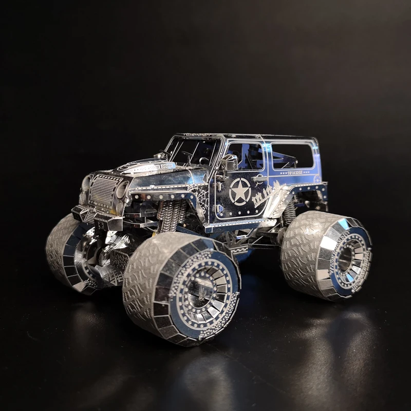 3d пазл Wrangler сборные игрушки для автомобиля металлическая модель HK NANYUAN украшение