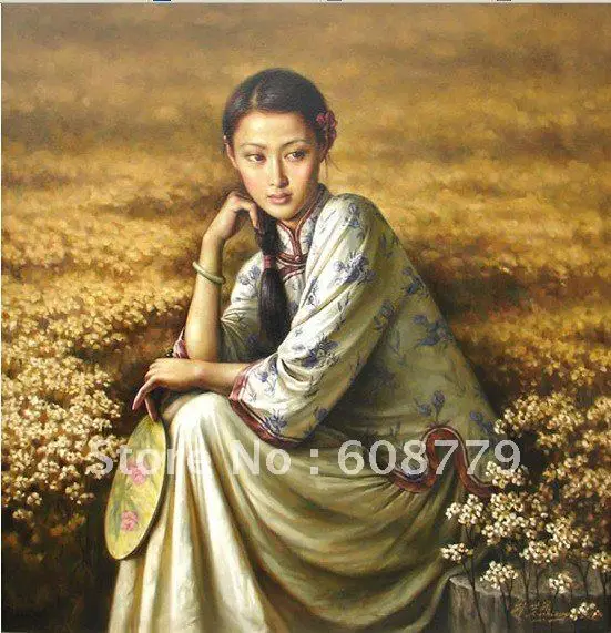 Бесплатная доставка высококачественные китайские женские картины|chinese woman