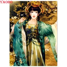 DIY фото на заказ, 5D алмазная живопись Японская женщина Гейша вышивка крестиком Алмазная вышивка полная квадратная дрель мозаика домашний декор