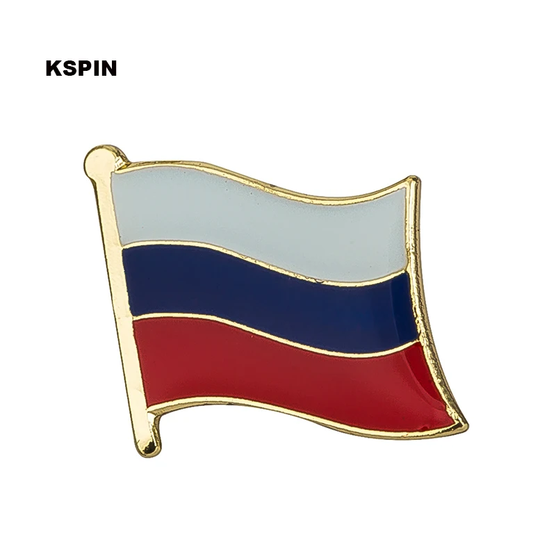 

Russia flag pin lapel pin badge 10pcs a lot Backpack Icon KS-0054