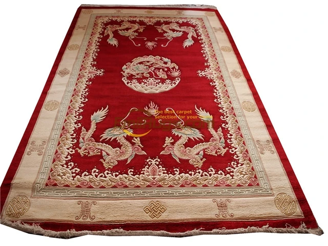 サマーセール‼️フランス製 刺繍入りラグ・カーペット 【公式通販】