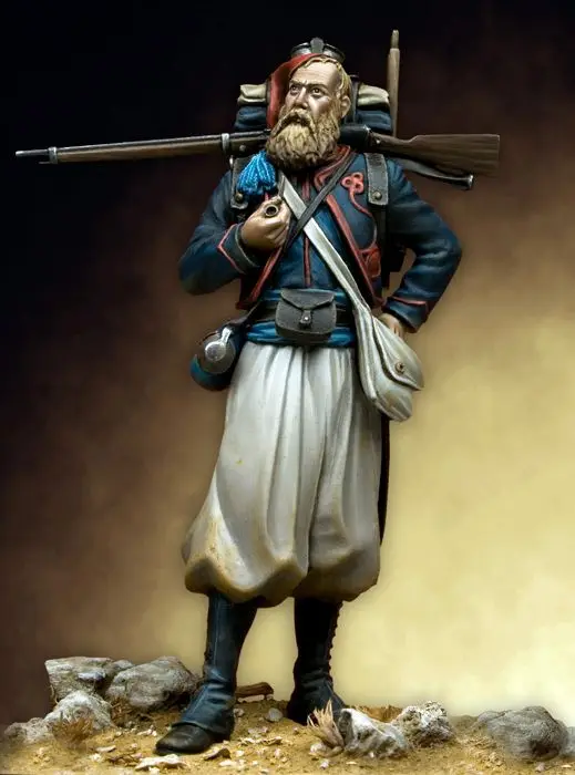 2123--French Zouave--75mm   