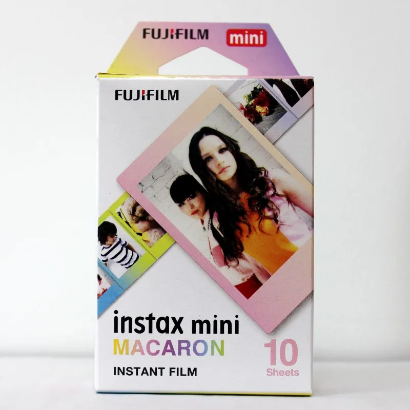 Оригинальная пленка Fujifilm Instax Mini Macaroon для 8 7s 7 9 50s 50i 90 25 dw стандартная фотокамера