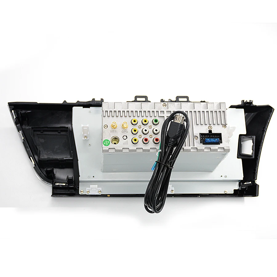 Perfect Asvegen 2Din Quad Core Android 6.0 Car Multimedia Player GPS Navigation WIFI Bluetooth Car DVD Player For Toyota Corolla 2014 3