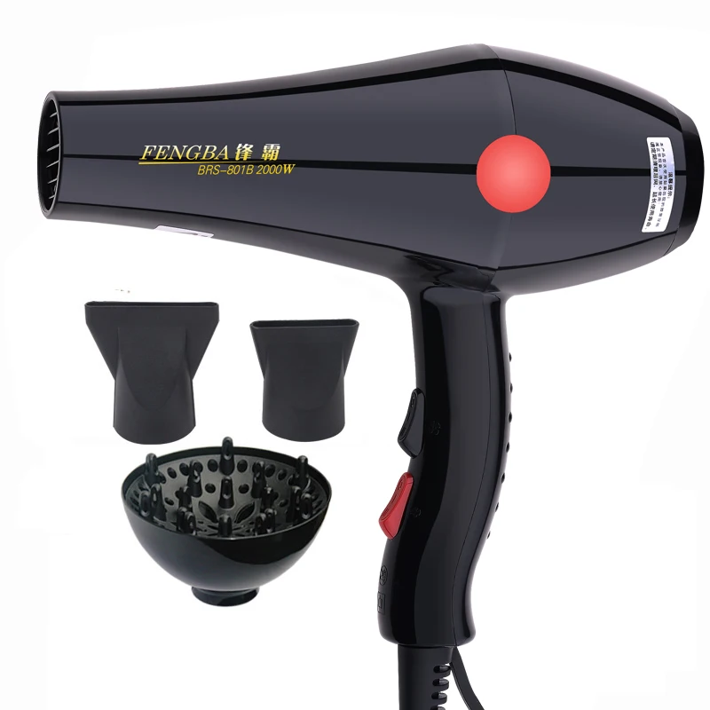 Image Household hair dryer high   power hot and cold wind hairdryer for Hair Salon student dormitory