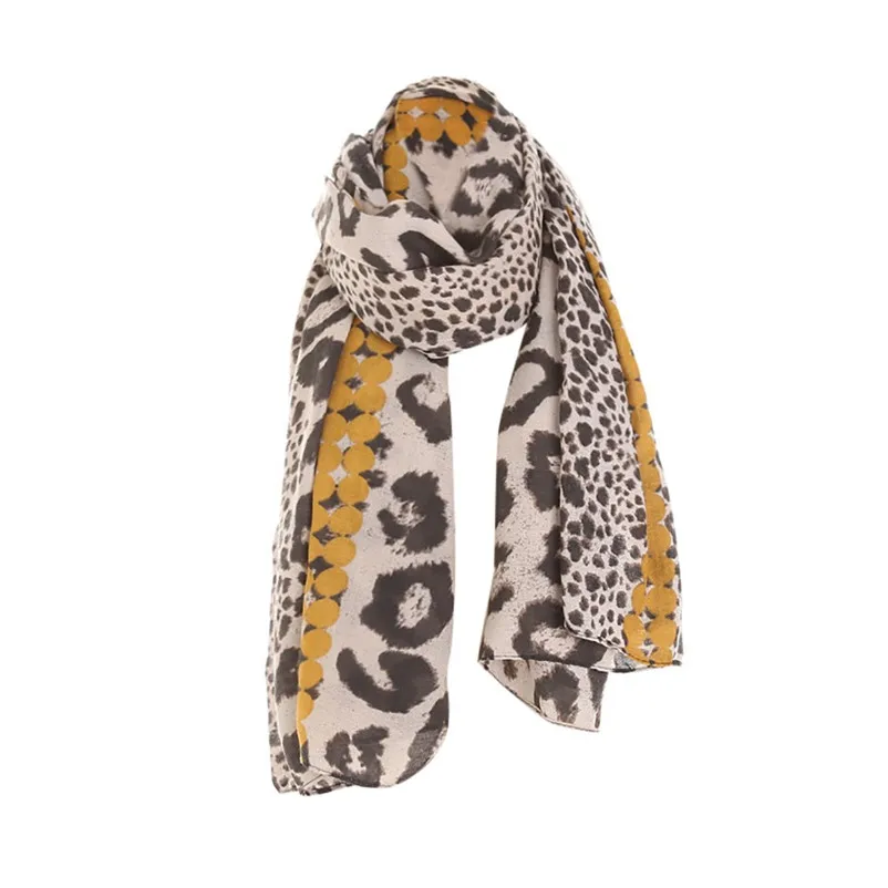 New Fashion Design Hot Women Winter Scarf Leopard Tassel Cotton Linen Color Block Scarf Shawl Wrap Cover crinkle hijab N19#N (11)