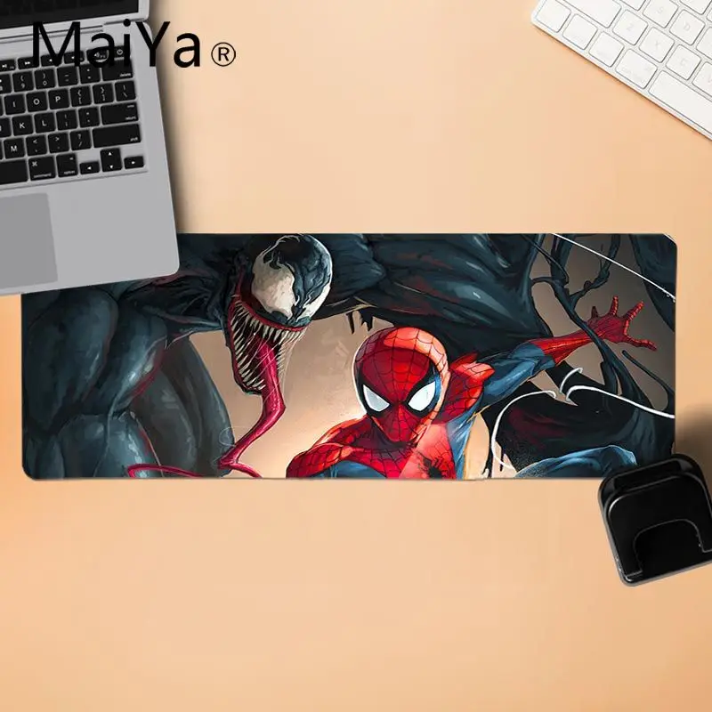 MaiYa venom крутой marvel Модный популярный игровой большой коврик для мыши ПК компьютерный коврик противоскользящие прочные силиконовые компьютерные коврики - Цвет: LockEdge 30x80cm