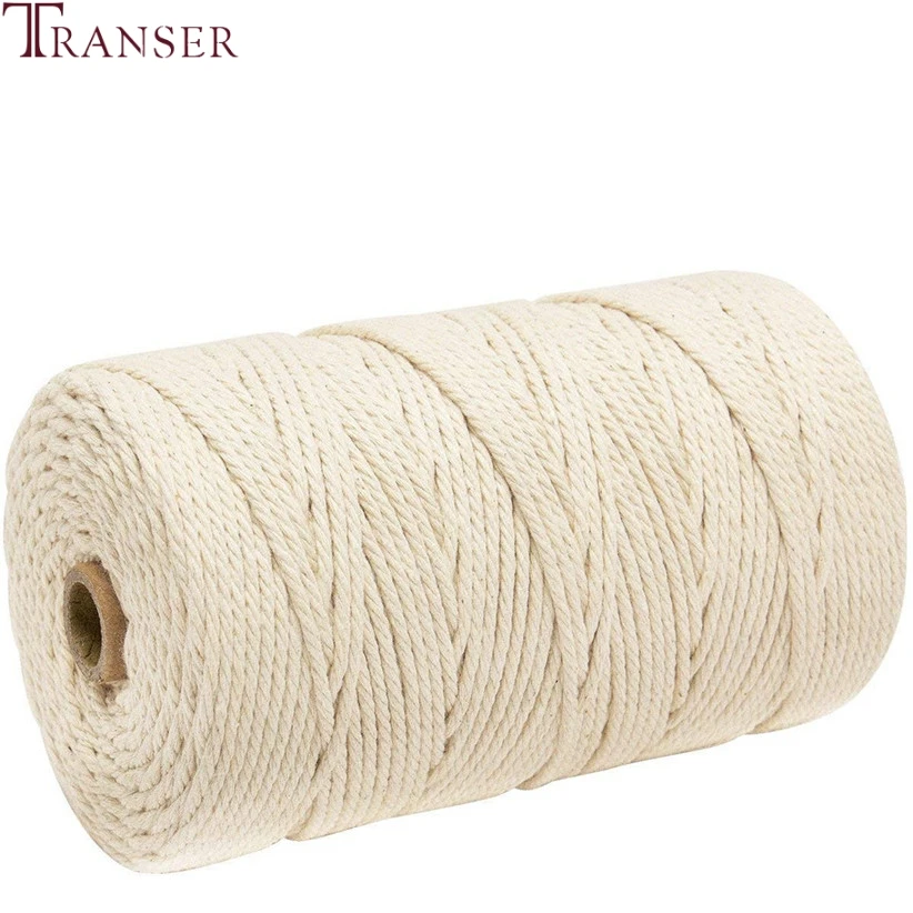 

3mmx200m Macrame Cotton Cord for Wall Hanging Dream Catcher DIY Making Art Craft Home Decor 90509