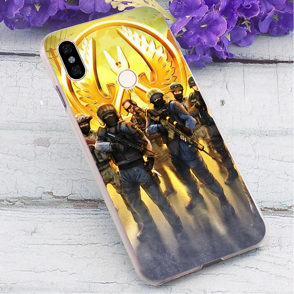 Чехол для телефона Xiaomi 8 SE Counter Strike Global offension Mi A1 A2/A2 Lite 8/Mi 9 Mix 2 S жесткий чехол с