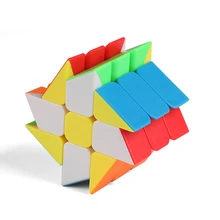 Красочные Куб-мельница странные Форма 3x3x3 Magic Cube Пластик извилистые Скорость Puzzle игрушки для ребенка 3x3x3 куб Развивающие игрушки