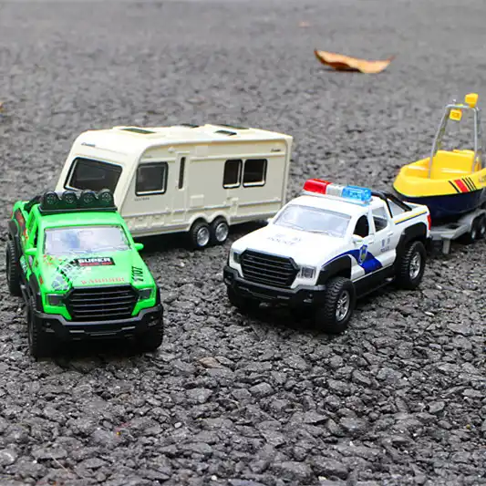 auto de policia juguete