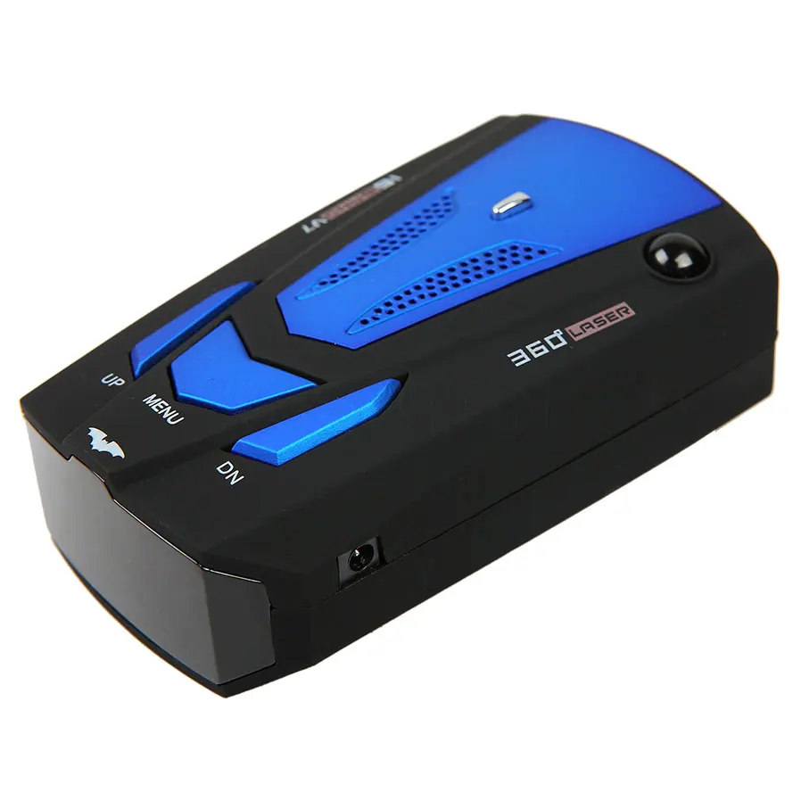 Kebidumei автомобильный радар-детектор 360 градусов анти-Автомобильный детектор V7/V9 скорость голосового оповещение, предупреждение 16 Диапазонный детектор контроля скорости