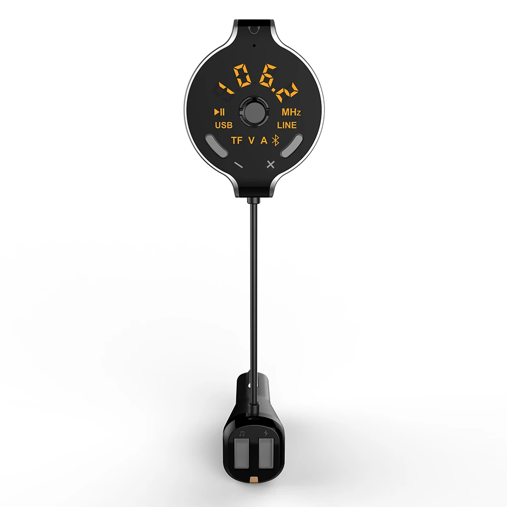 Новинка fm передатчик Bluetooth Автомобильный MP3 плеер легко установить двойной USB
