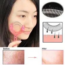 Красота кожи переносные женские удаление волос на лице ролик резьбы инструмент