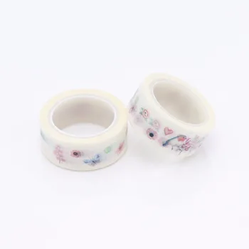 

JBFISH Cute Beautiful Plant Leaves Decorative Washi Tape Paper DIY Scrapbooking Masking Tape School Office Supply 2284