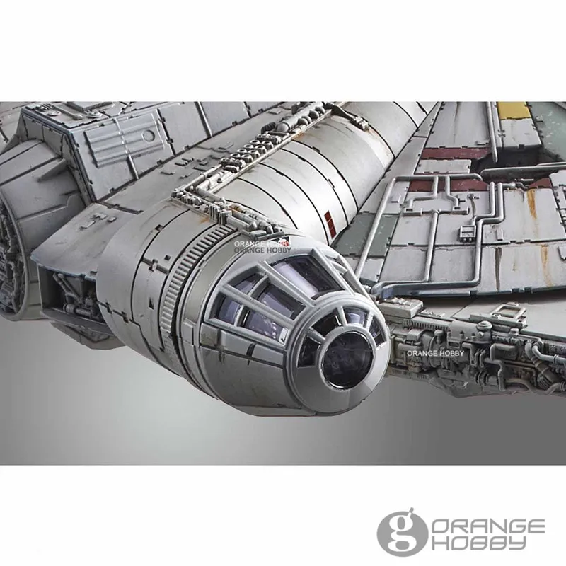 OHS Bandai Звездные войны 1/144 Сокол Миллениум TLJ Ver. Шкала сборки наборы пластиковых моделей