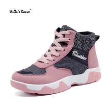 Willa’s Dance 2016 Winter Platform Shoes Women Casual Lace-Up Snow Boots for Ladies Fashion Brand Tenis Feminino