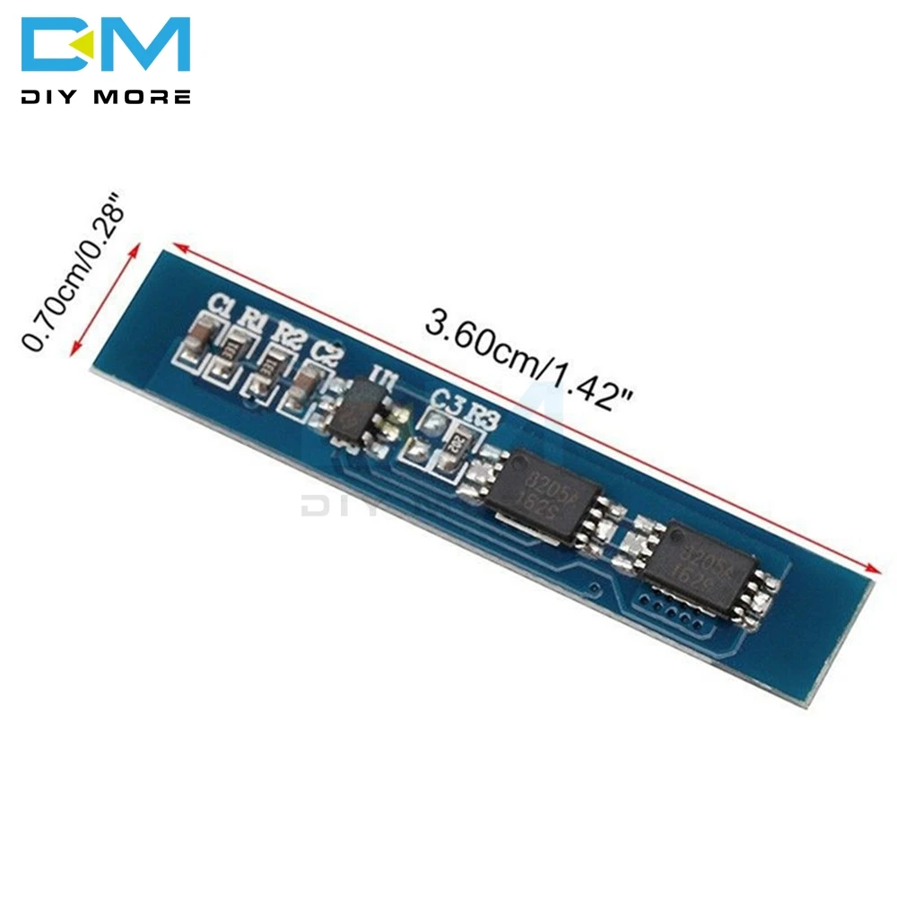 2S 3A 7 4 8 V 2 Cell Pack Li Ion 18650 литий полимерная батарея BMS плата PCB защита от перезаряда