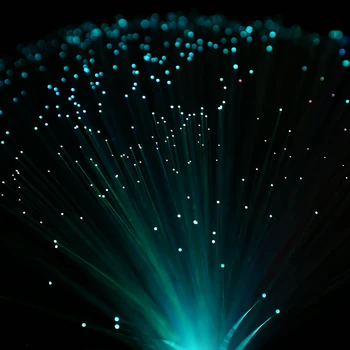 

1pcs 32cm LED Color Changing Fibre Optic Lamp Fountain Night Light + Stand Home Decoration