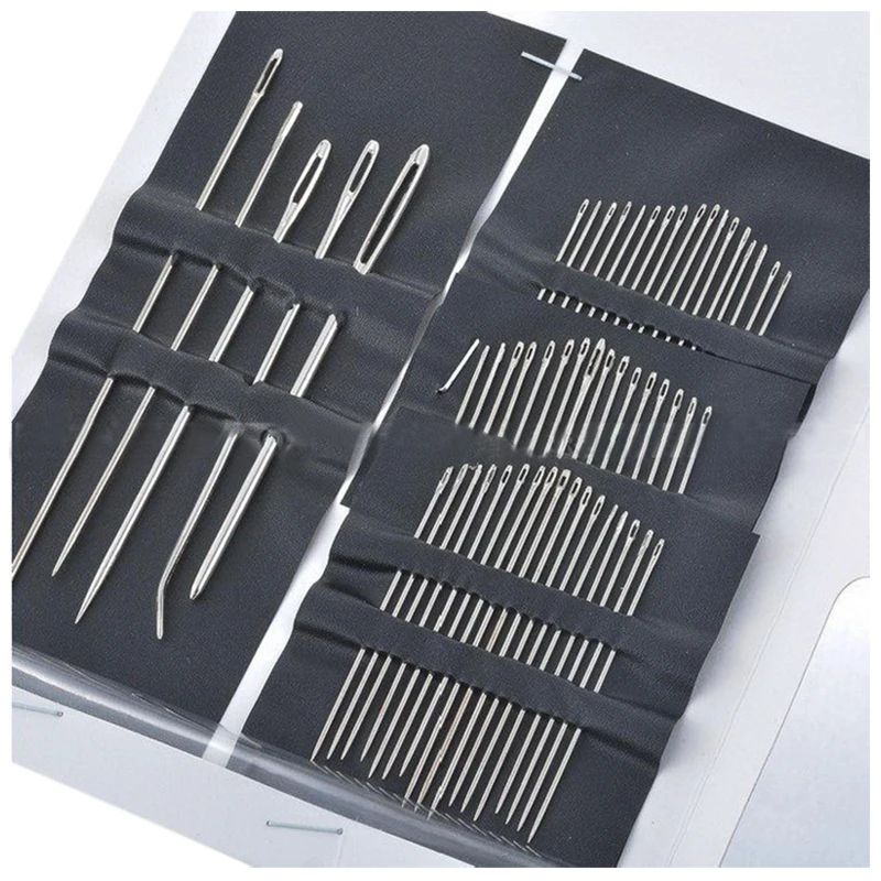 55 Pcs / Set Metal Sewing Needle Embroidery Mending Craftin Sewing
