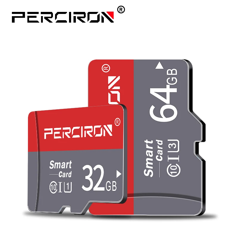 

PERCIRON top quality Micro SD micro sd memory card U3 A1 V30 80MB/S TF cartao de memoria Card 128gb high speed flash CARD