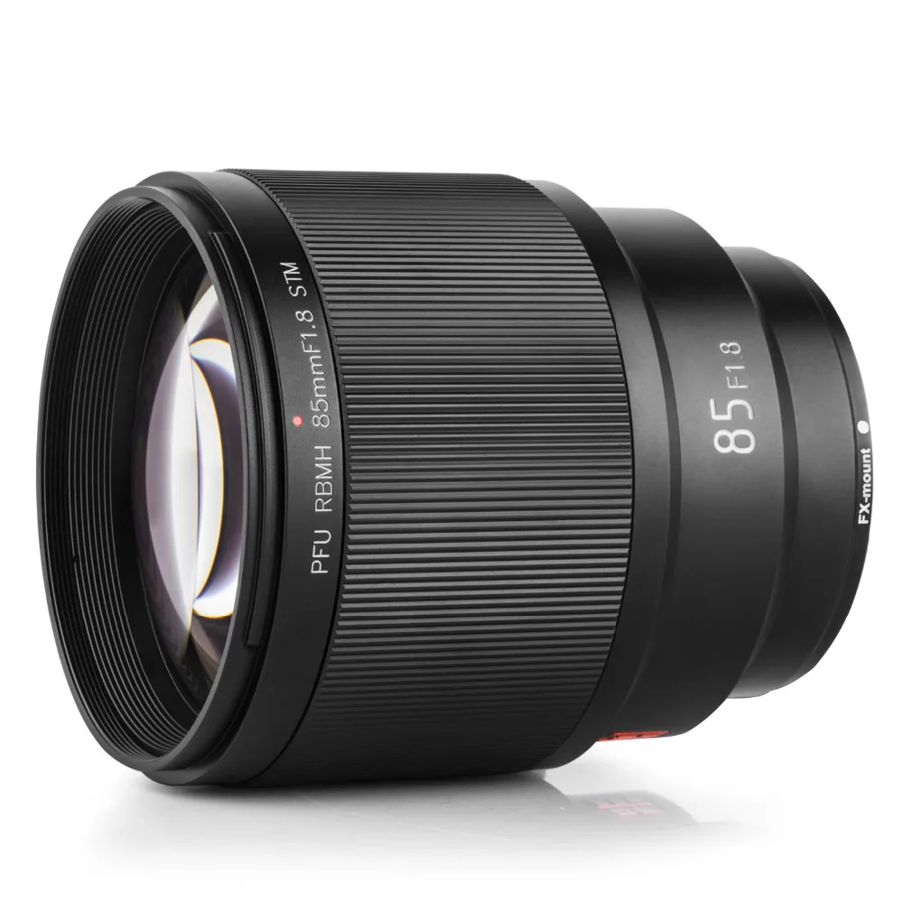VILTROX 85 мм f1.8 STM объективы с автофокусом фиксированным фокусом для камеры Fujifilm X