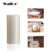 WALFOS 10 см 8 см прозрачный ПЭТ пластик для края торта упаковка торта инструменты для выпечки торт для DIY дома и кухни аксессуары