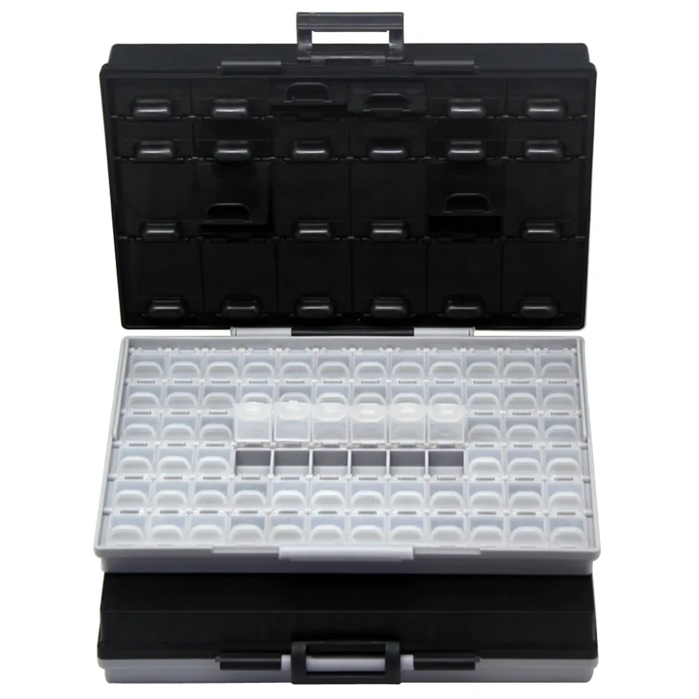 Aidetek Two Great Surface Mount Components Organizer BOX ALL 96 M1 enclosure includes three