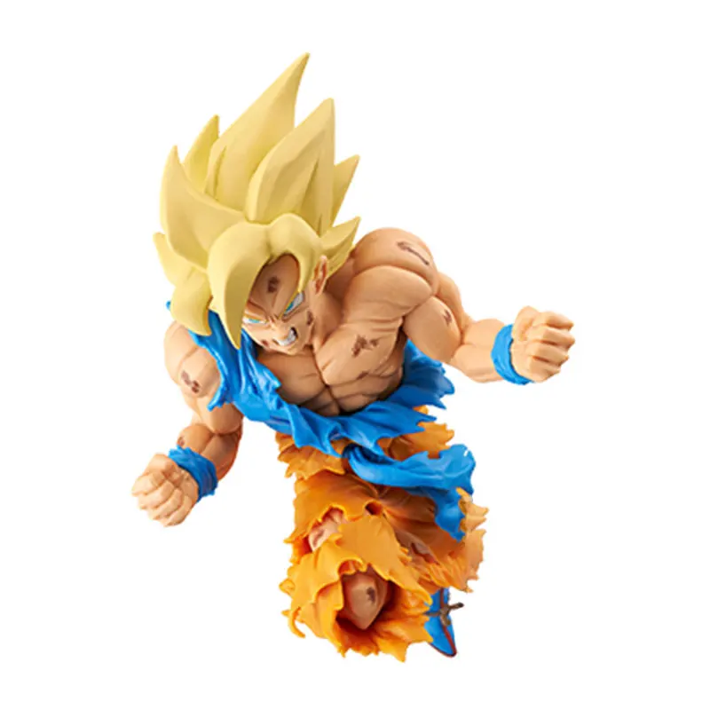 18 см Japonaise Dragon Ball Супер Сон Гоку фигурку Супер Saiyan фигурка Dragon Ball Goku Saiyan DBZ ПВХ SaiyanModel игрушка - Цвет: No box