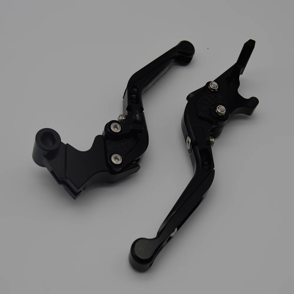 Motorcycle CNC Adjustable Foldable brake Clutch Levers for Benelli TNT 125 135 TNT125 TNT135- with Logo