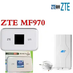 Открыл zte MF970 с 4 г антенны LTE карман 300 Мбит/с dongle мобильного доступа 4 г