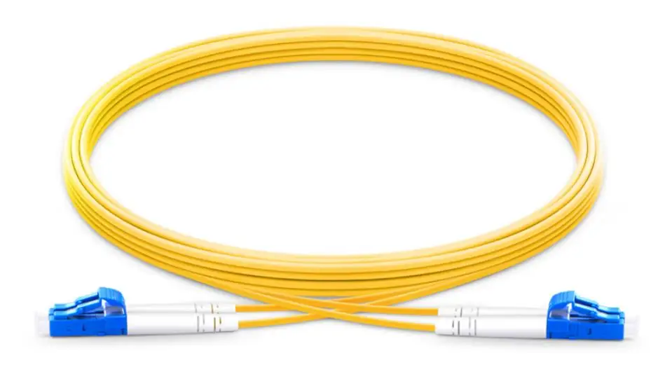 FirstFiber 2 m LC UPC to G657A cores Duplex Fiber Patch Cable Jumper Cord 2.0mm PVC OS2 SM Bend Insensitive | Мобильные телефоны и