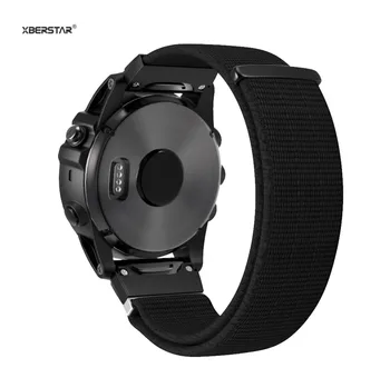 

XBERSTAR 22mm Magic Sticker Nylon Smart Watch Band Strap for Garminfenix5 plus/GARMINforerunner935 Wristband Bracelet Strap Belt
