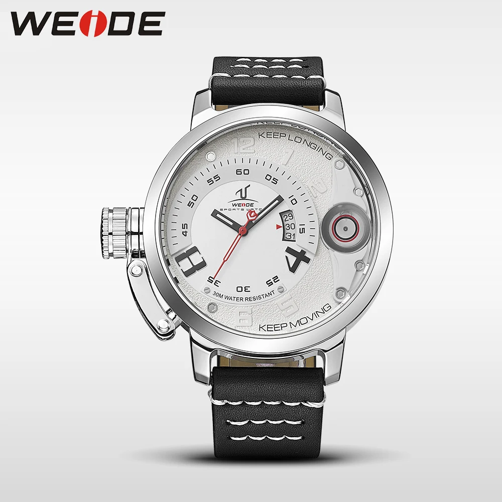 WEIDE часы для мужчин Роскошные Мужские кварцевые спортивные наручные