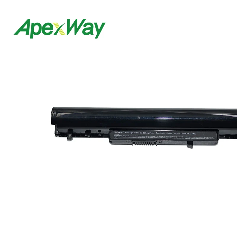 ApexWay 14,8 v 4 ячейки ноутбук Батарея для hp HSTNN-LB5S HSTNN-LB5Y OA04 OA03 40715-001 15-h000 15-S000 240 G2 CQ14 CQ15