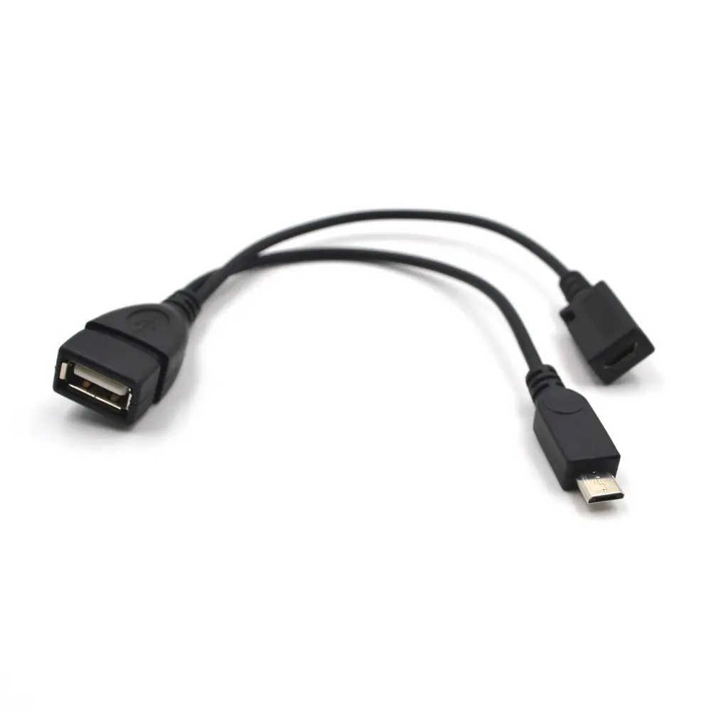 Eustak Micro USB папа к гнездовой хост OTG Кабель адаптер Y сплиттер не для зарядки|usb host