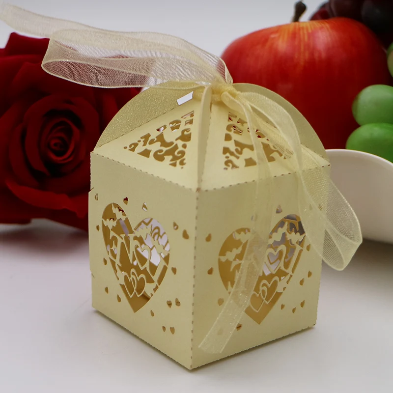 50 шт. Подарочная коробка для конфет в форме сердца|holiday supplies|holiday decorationholiday candy |