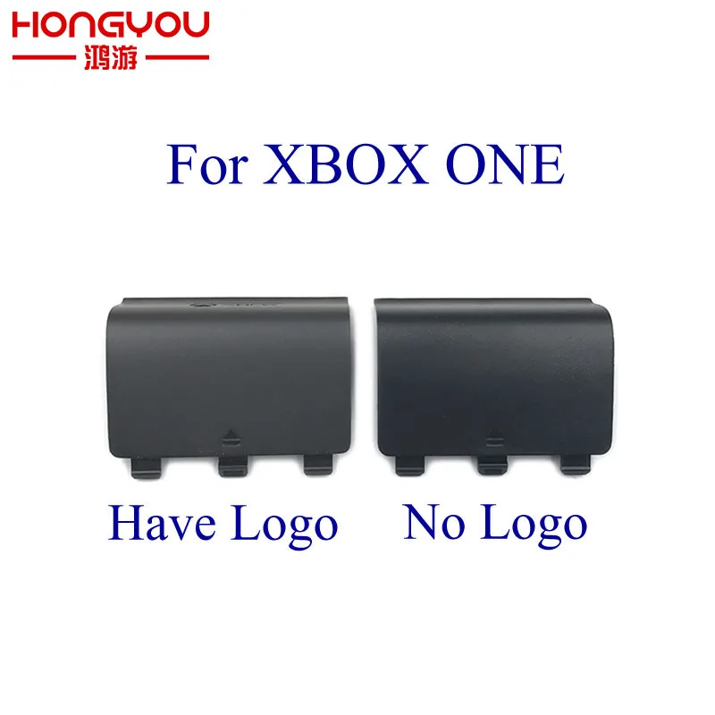 

50Pcs New Replacement black battery cover cap door back shell for xbox one controller For xboxone gamepad
