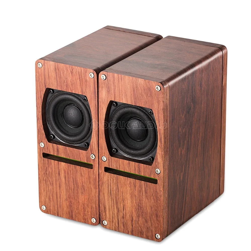 Douk аудио HiFi стерео 6N2 + 6N6 вакуумный трубчатый усилитель и 2 дюймовый динамик Rosewood