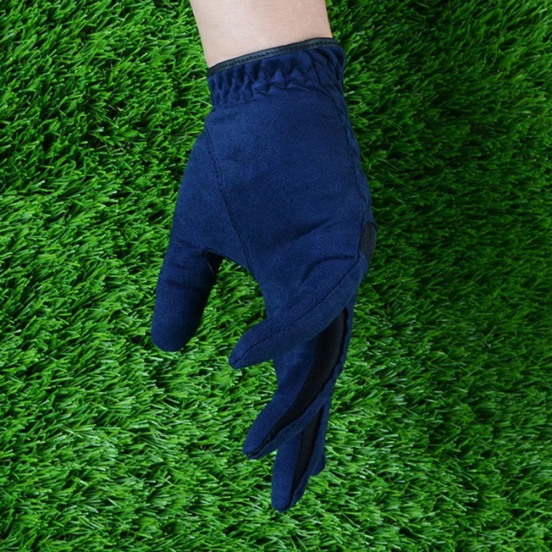 Мужские перчатки для гольфа с правой и левой стороны, перчатки из абсорбирующей ткани из микрофибры, мягкие дышащие перчатки для активного отдыха