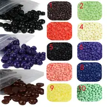 Воск для депиляции, 50 г, модный, без полосок, для депиляции, горячая пленка, твердый воск, гранулы, для депиляции, бикини, для удаления волос, бобы для всех типов кожи