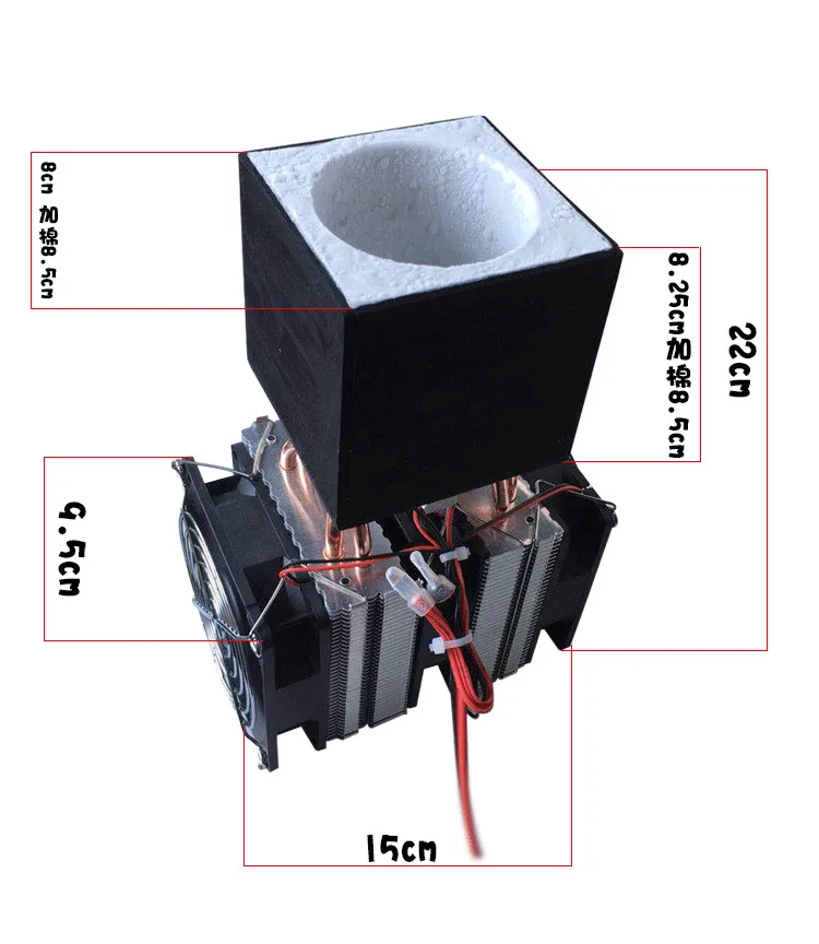 KE NAI DZ 2018 Новый 140 Вт полупроводниковых охлаждения радиатора suite модуль DIY12v