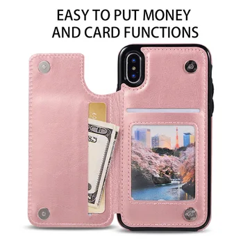 PU Leather Flip Wallet Case for iPhone 11/11 Pro/11 Pro Max 1