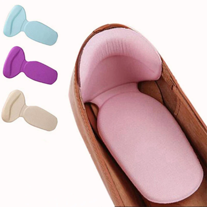 

1 Pair Soft T-Shape High Heel Grips Liner Arch Support Orthotic Shoe Inserts Insoles Foot Heel Protector Cushion Pads for Women