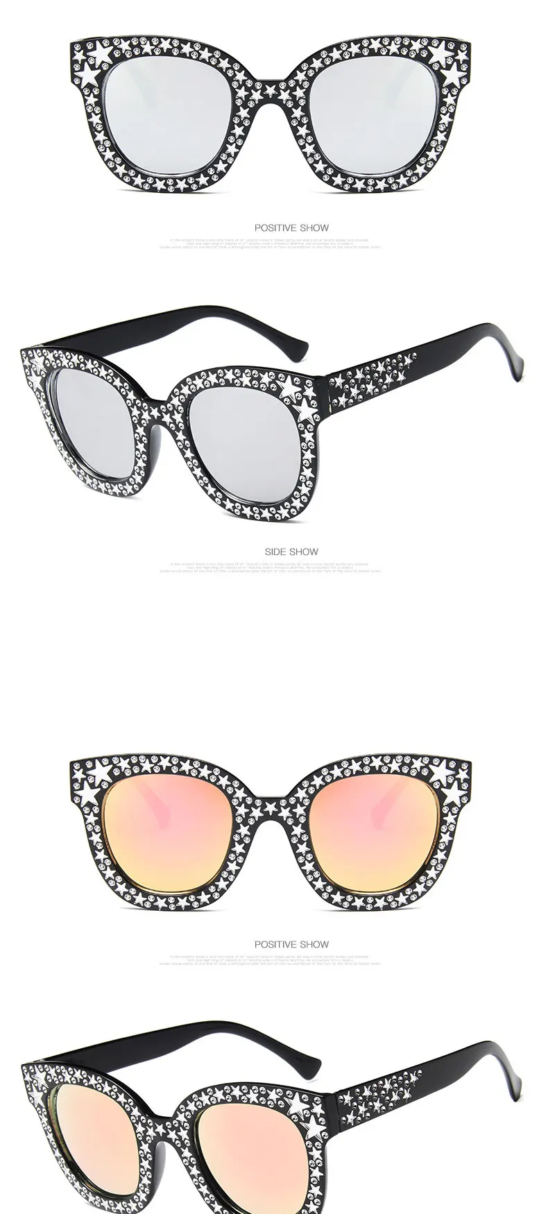 SIMPRECT винтажные женские солнцезащитные очки кошачий глаз Гипсофилы Ретро Квадратные Зеркальные Солнцезащитные очки Брендовые дизайнерские Lunette De Soleil Femme