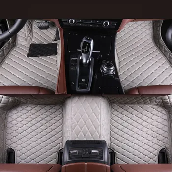 

Auto Floor Mats For Honda Accord 1998-2002 Foot Carpets Step Mat High Quality Brand New Embroidery Leather Mats