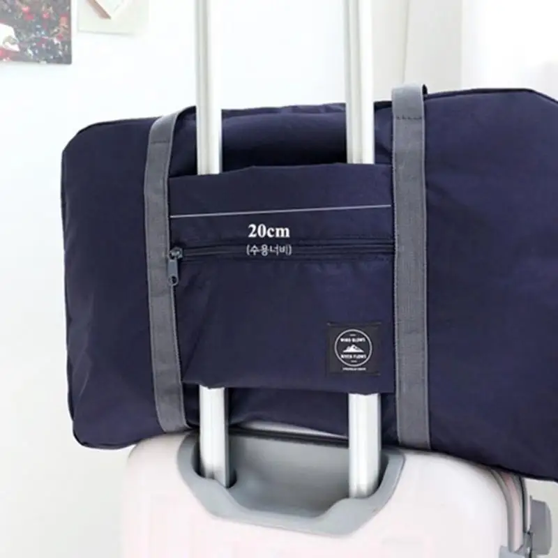 Многофункциональная большая емкость дорожная сумка Повседневная Складная Нейлоновая водонепроницаемая сумка для багажа Сумка-тоут